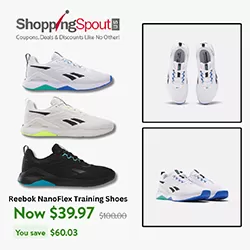 Reebok NanoFlex Men’s Shoes Up to 60% Off